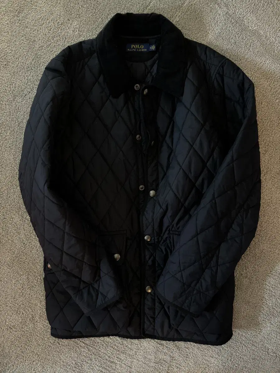 Polo Quilted Jacket Navy M-Size