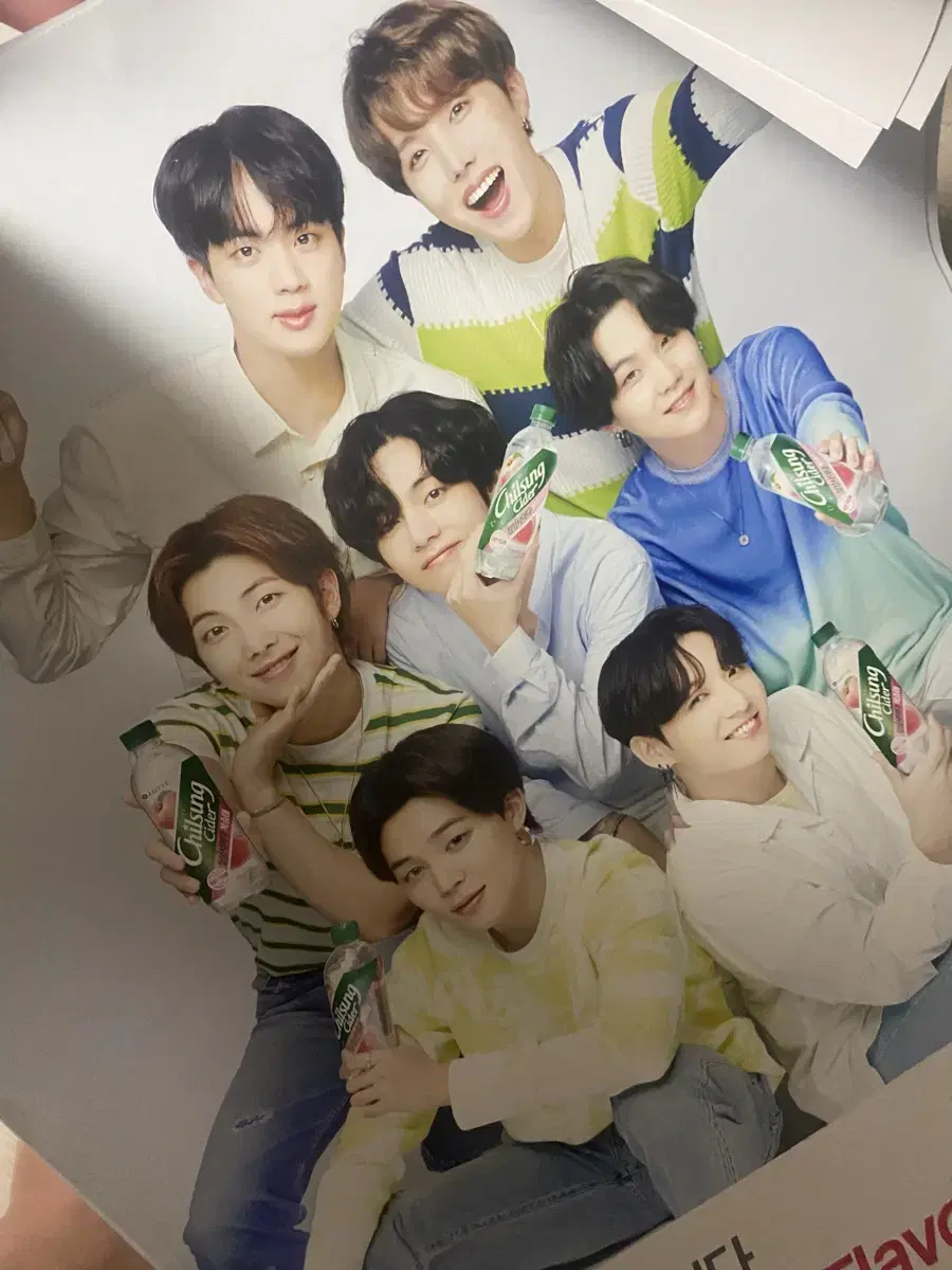 BTS Chilsung Cider Poster