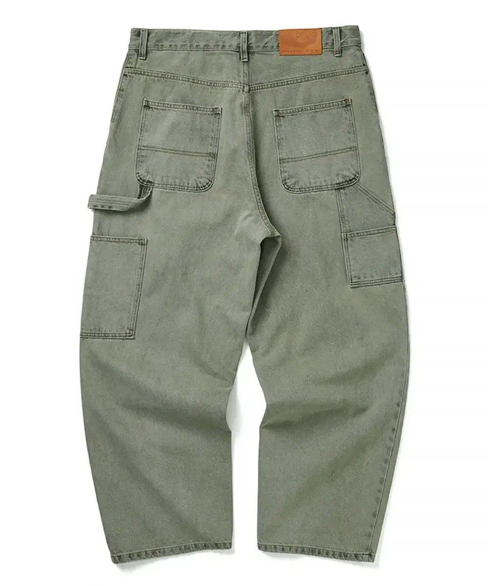 위캔더스 워크팬츠 올리브 DRAGGY WORK PANTS (OLIVE)