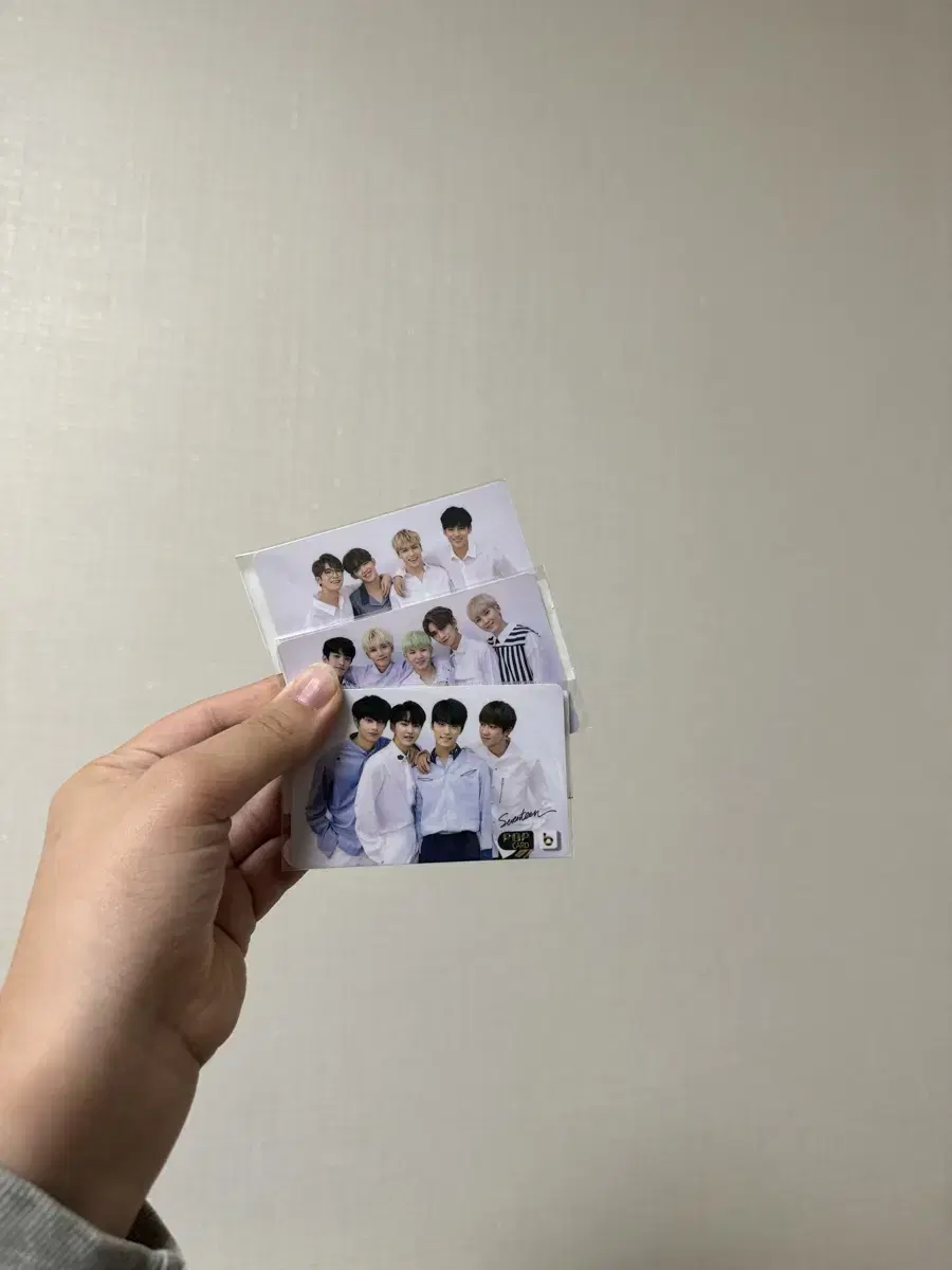 Seventeen CashBee Transportation Card 6000 won per item / 15000 won in bulk