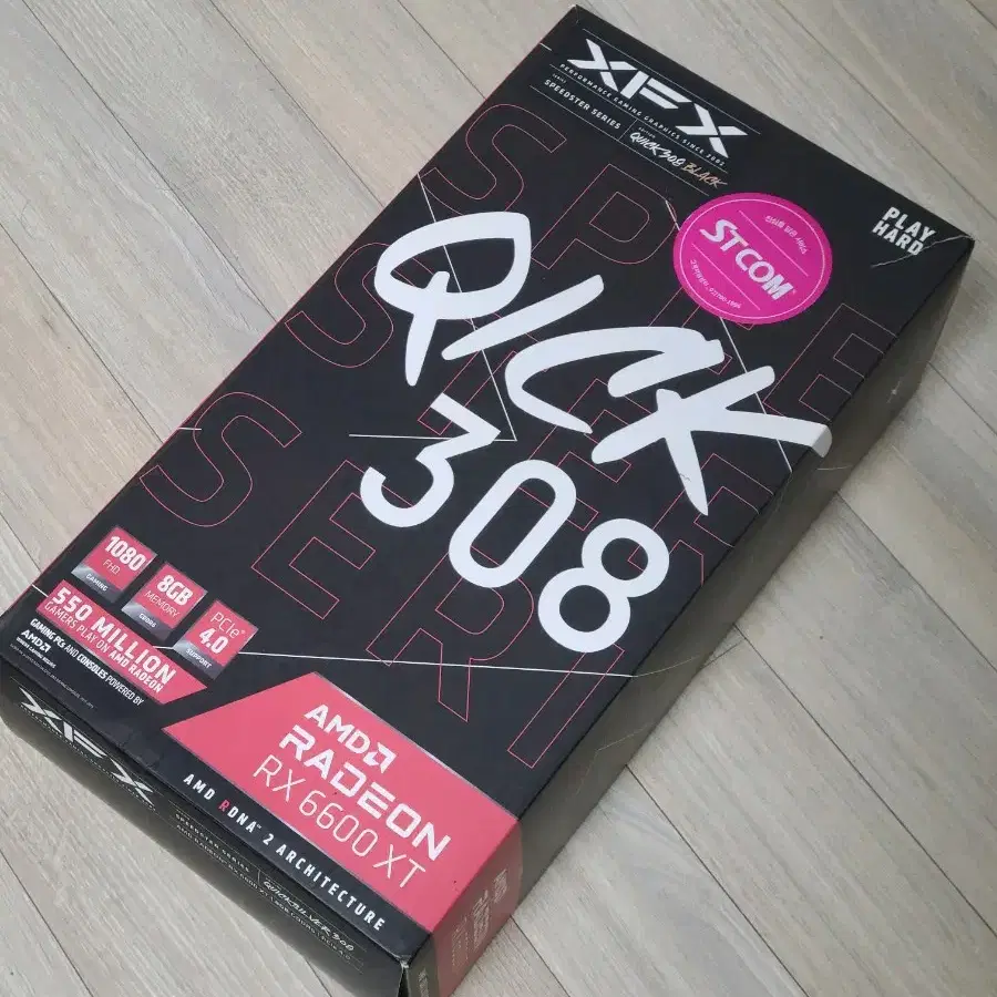 XFX 라데온 RX6600XT 3팬