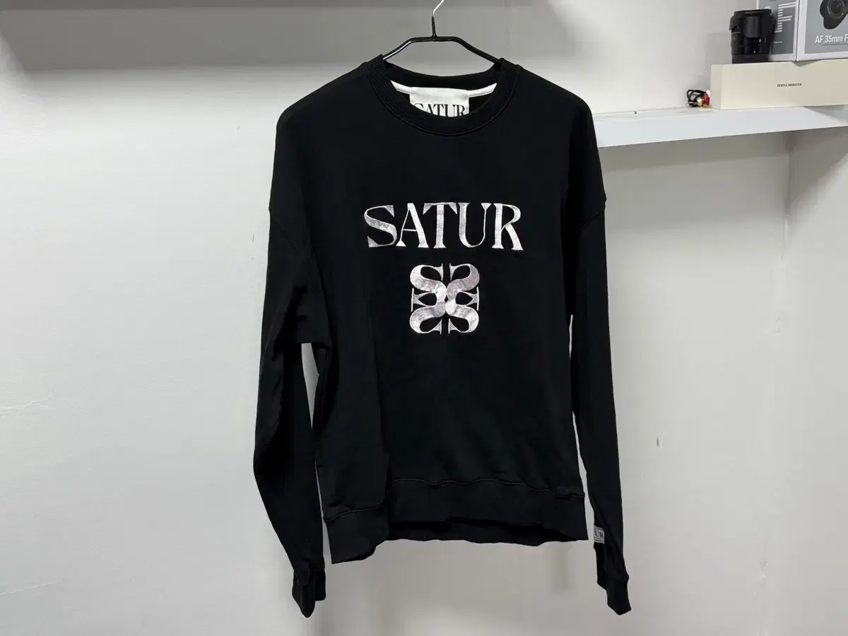 Setter Classic Logo Sweatshirt Black Pink L