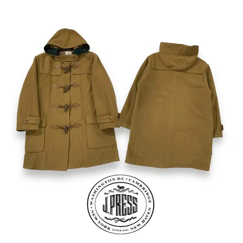 JAYPRESS Beige Duffel Coat S04206