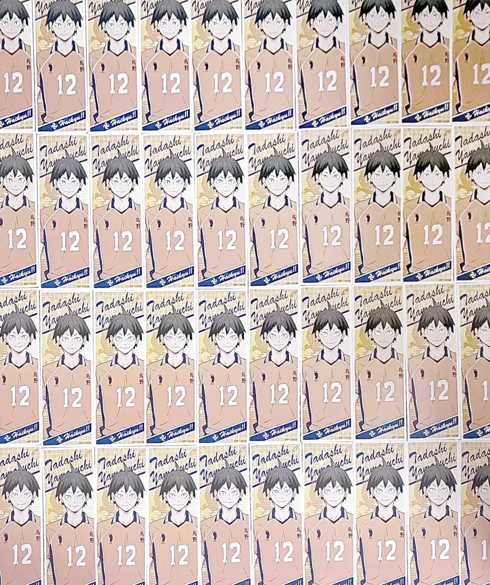 Haikyuu Yamaguchi Tadashi Long Sticker bulk WTS