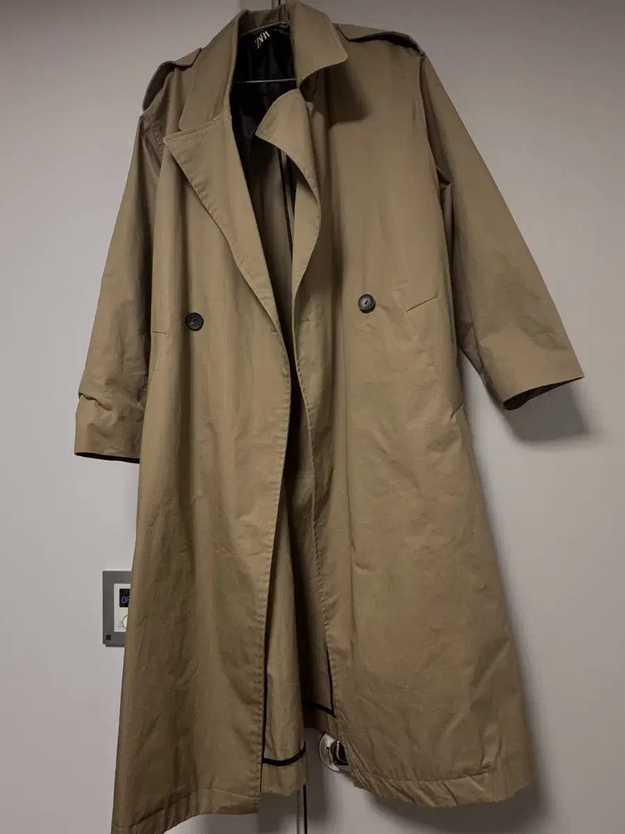 Zara Overfit Trench Coat L