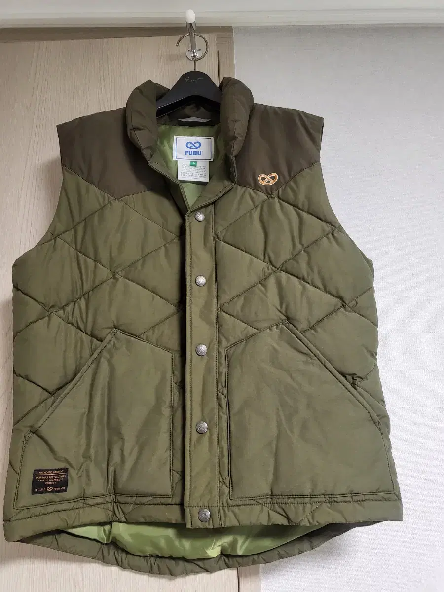 (Free Shipping)FUBU (제일모직 후부) Padded Vest