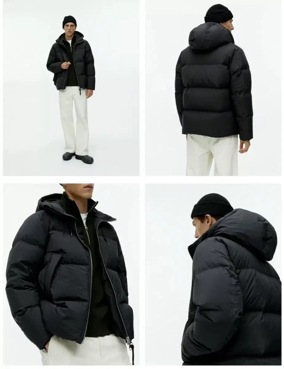 arket puffer padded jacket size M