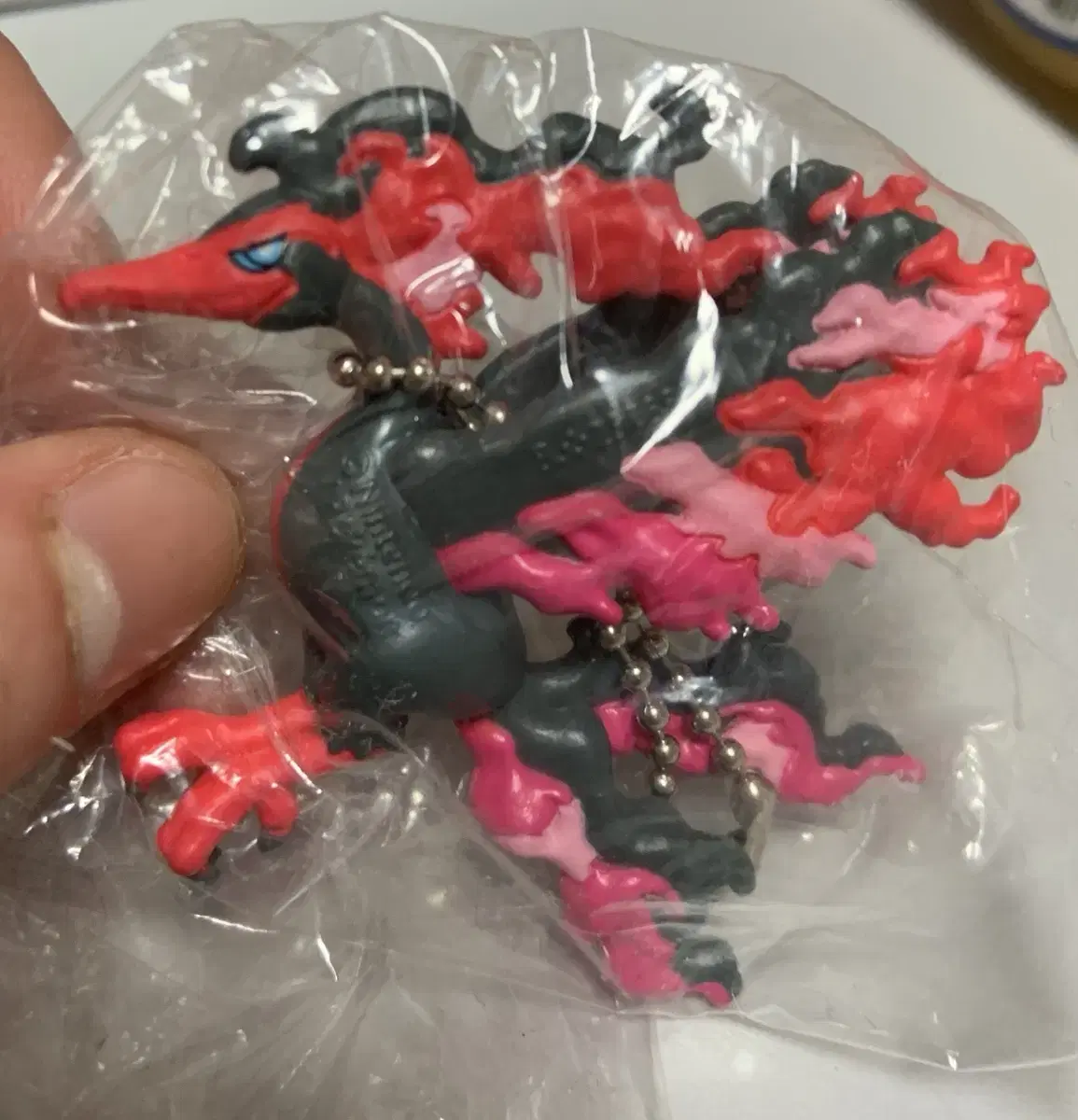 Pokémon Swing Collection 2nd Edition Garchomp Fire Keyring