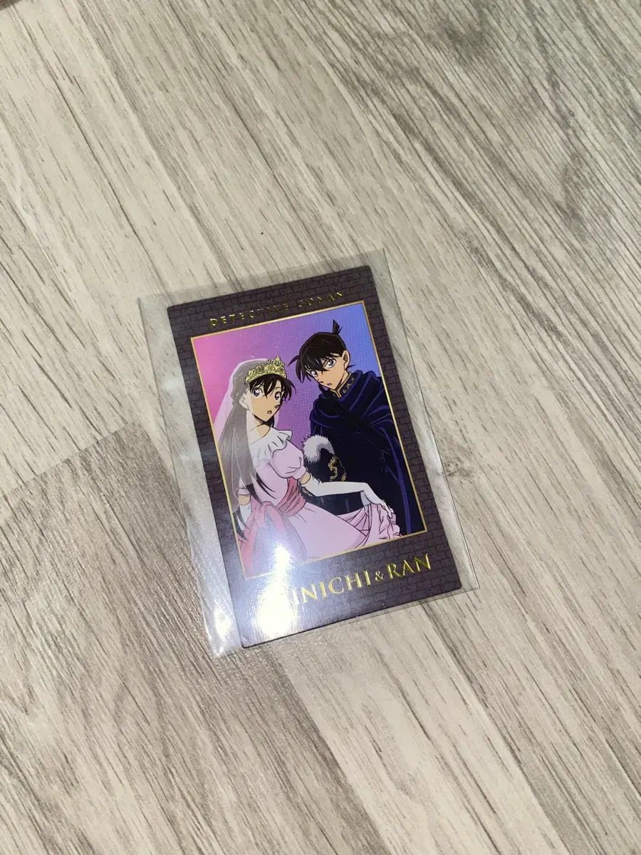 Detective Conan Shinran polaroid kard