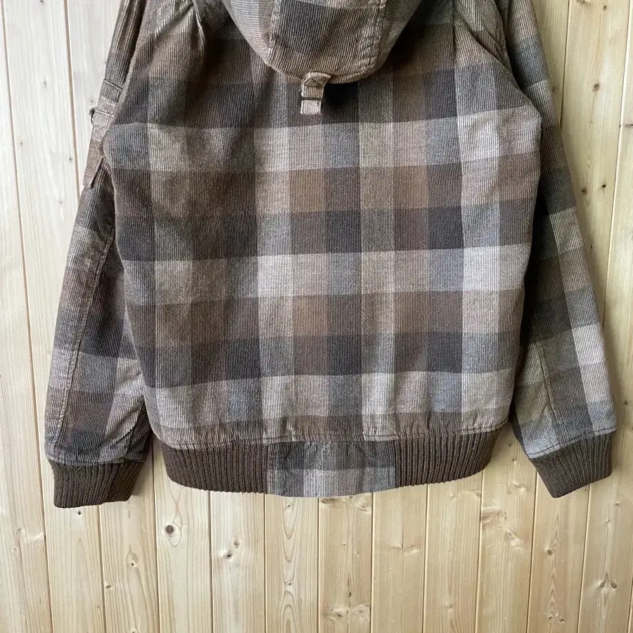 울리치 브라운 체크 자켓 Woolrich Brown Check Jacke