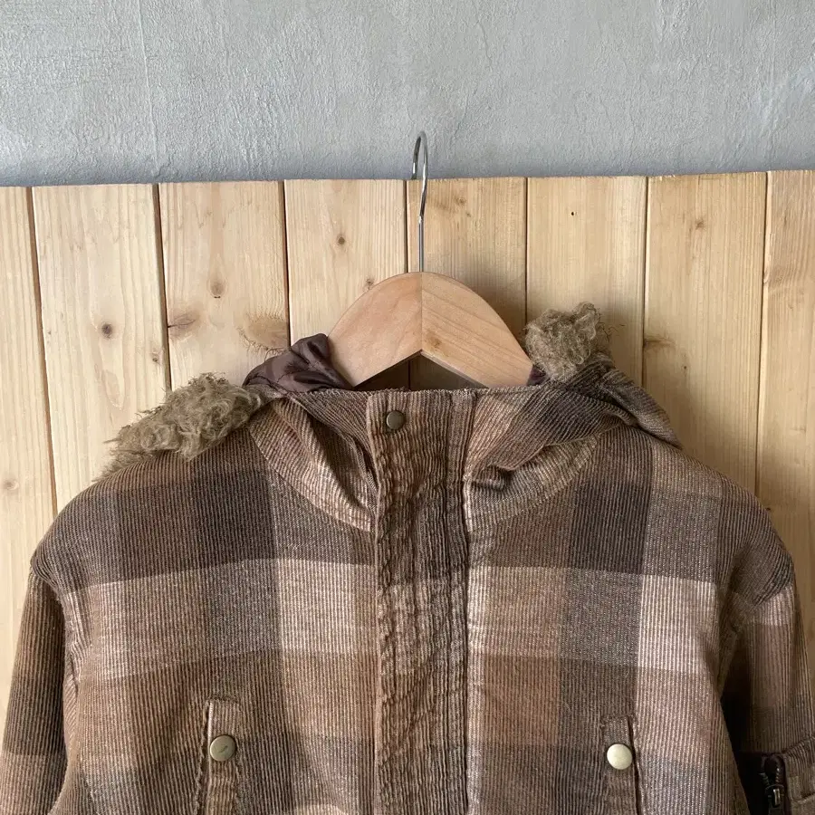 울리치 브라운 체크 자켓 Woolrich Brown Check Jacke