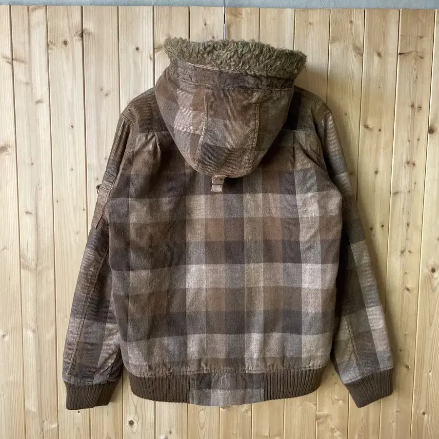 울리치 브라운 체크 자켓 Woolrich Brown Check Jacke