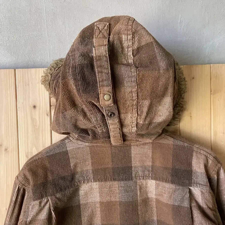 울리치 브라운 체크 자켓 Woolrich Brown Check Jacke