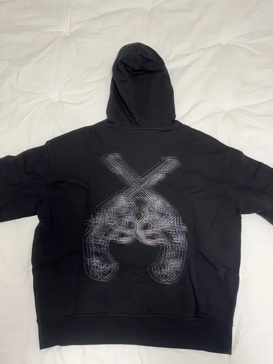 (Extremely Pre-Owned) Maison Margiela Double Pistol Hoodie size L