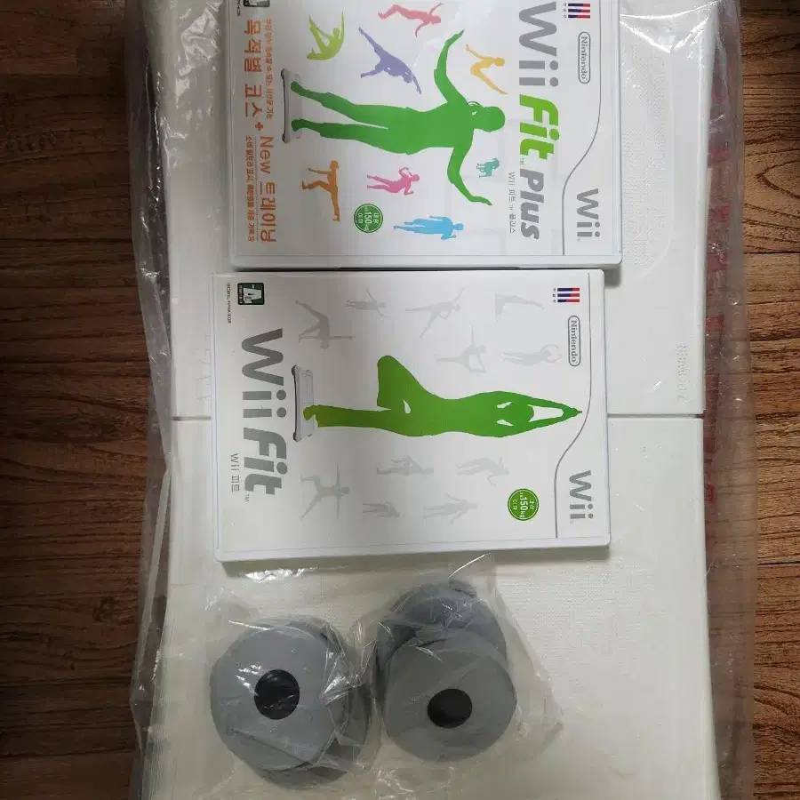 닌텐도 wii,wii fit 세트,게임cd 2장