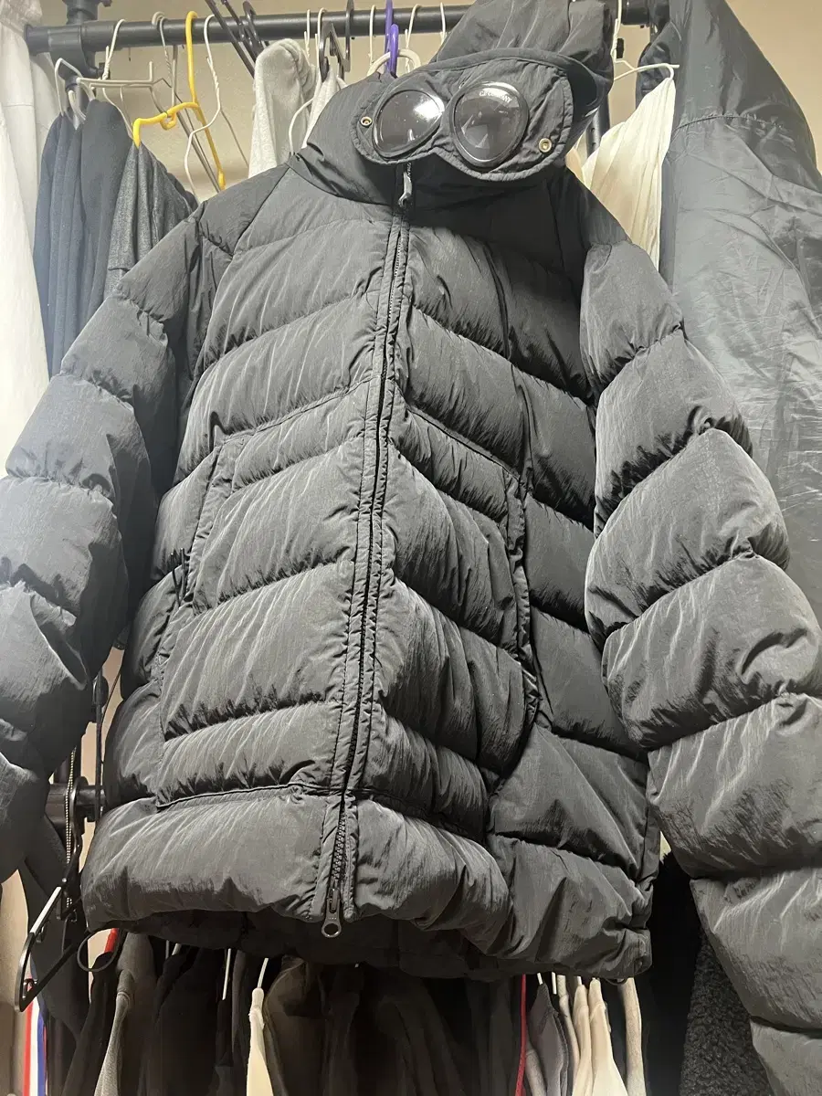 CP Company Chrome R Goggle Down Jacket Size 56