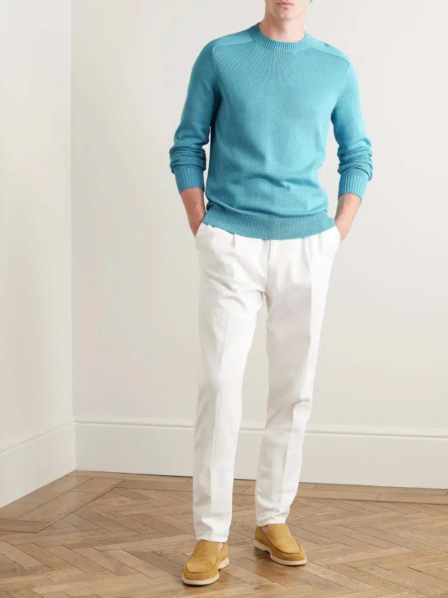 (Recommended) Loro Piana Silk Knit Sweater