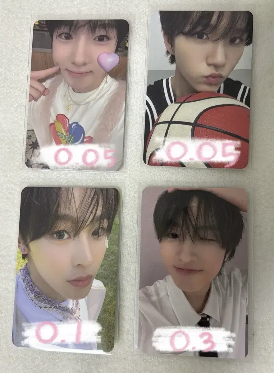 NCT wish Sakuya Jaehee riku Photocard