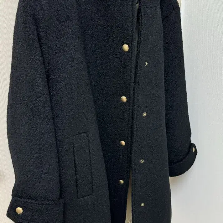 시엔느 후드코트 swedish noir hoodied coat