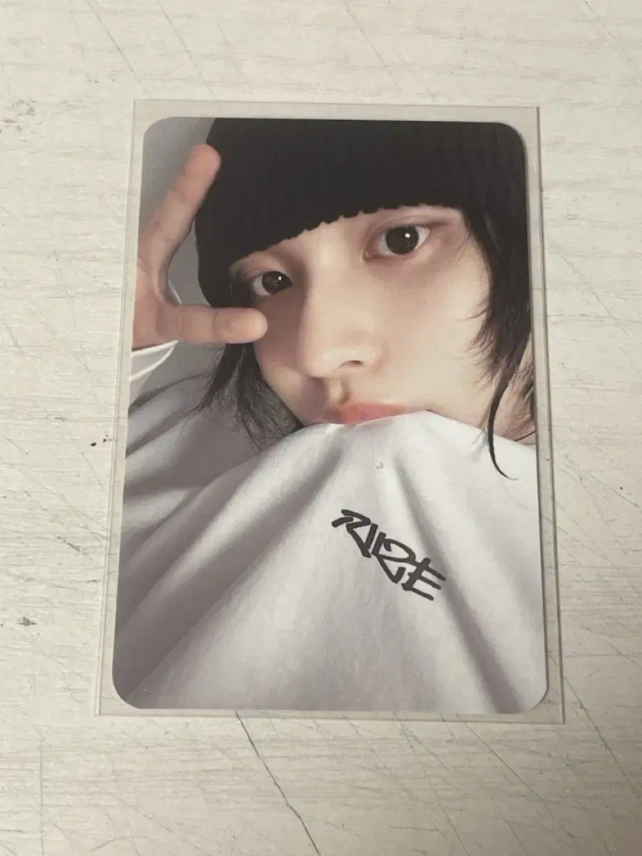 Rize wonbin Valentine's Day Sleeve md Photocard Poka