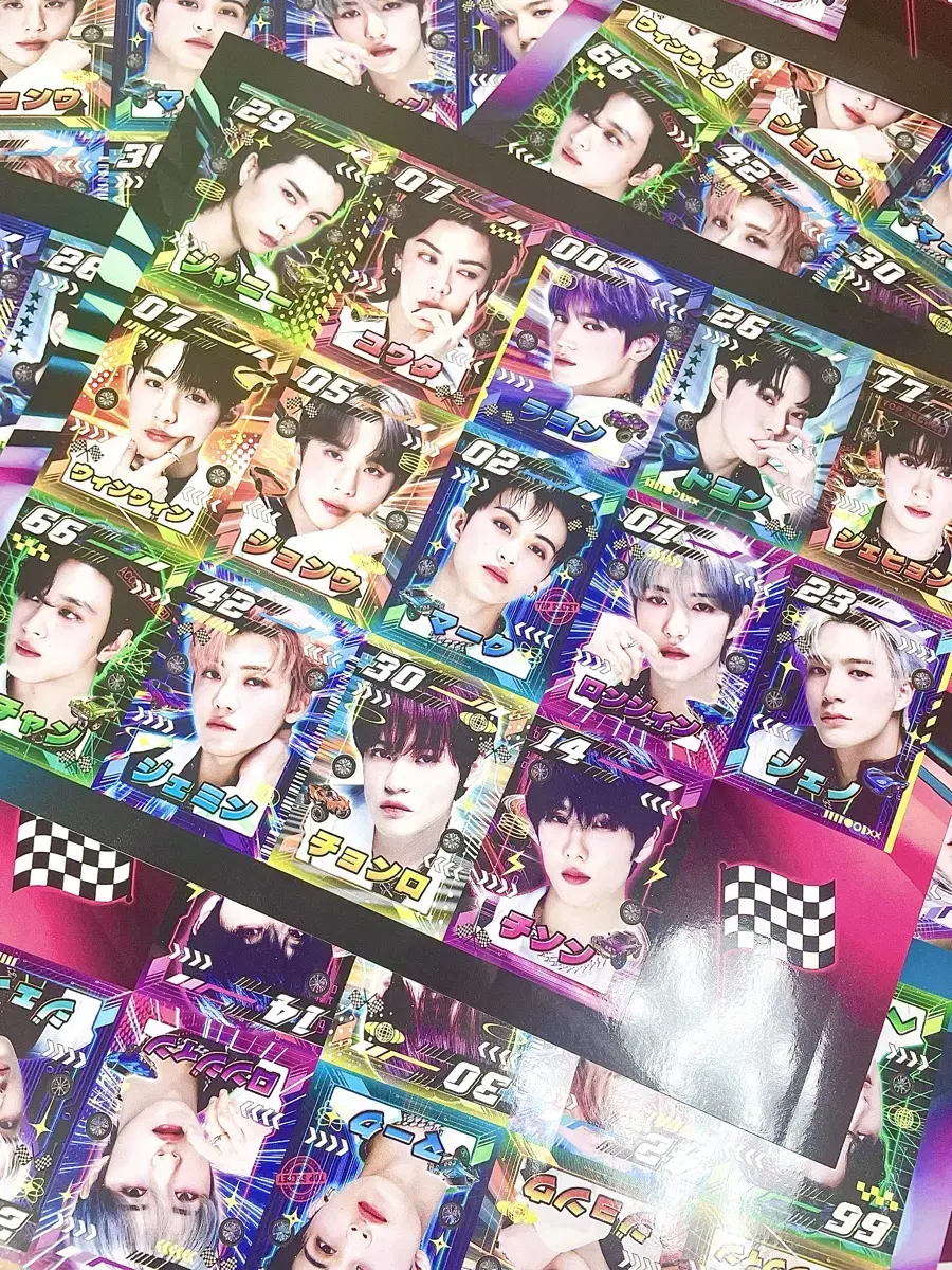 NCT nct 127 nct dream purikura unofficial goods sticker photocard Sharing