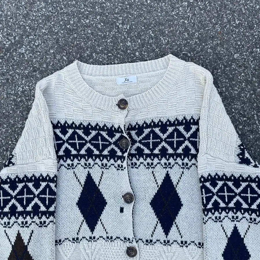 아가일 가디건 Vintage Argyll Cardigan