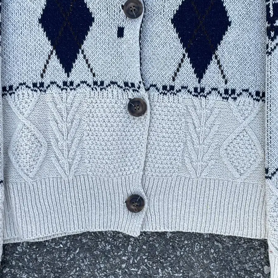 아가일 가디건 Vintage Argyll Cardigan