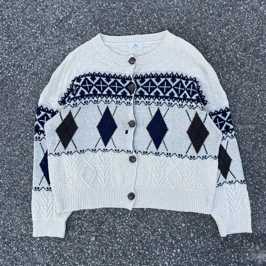 아가일 가디건 Vintage Argyll Cardigan