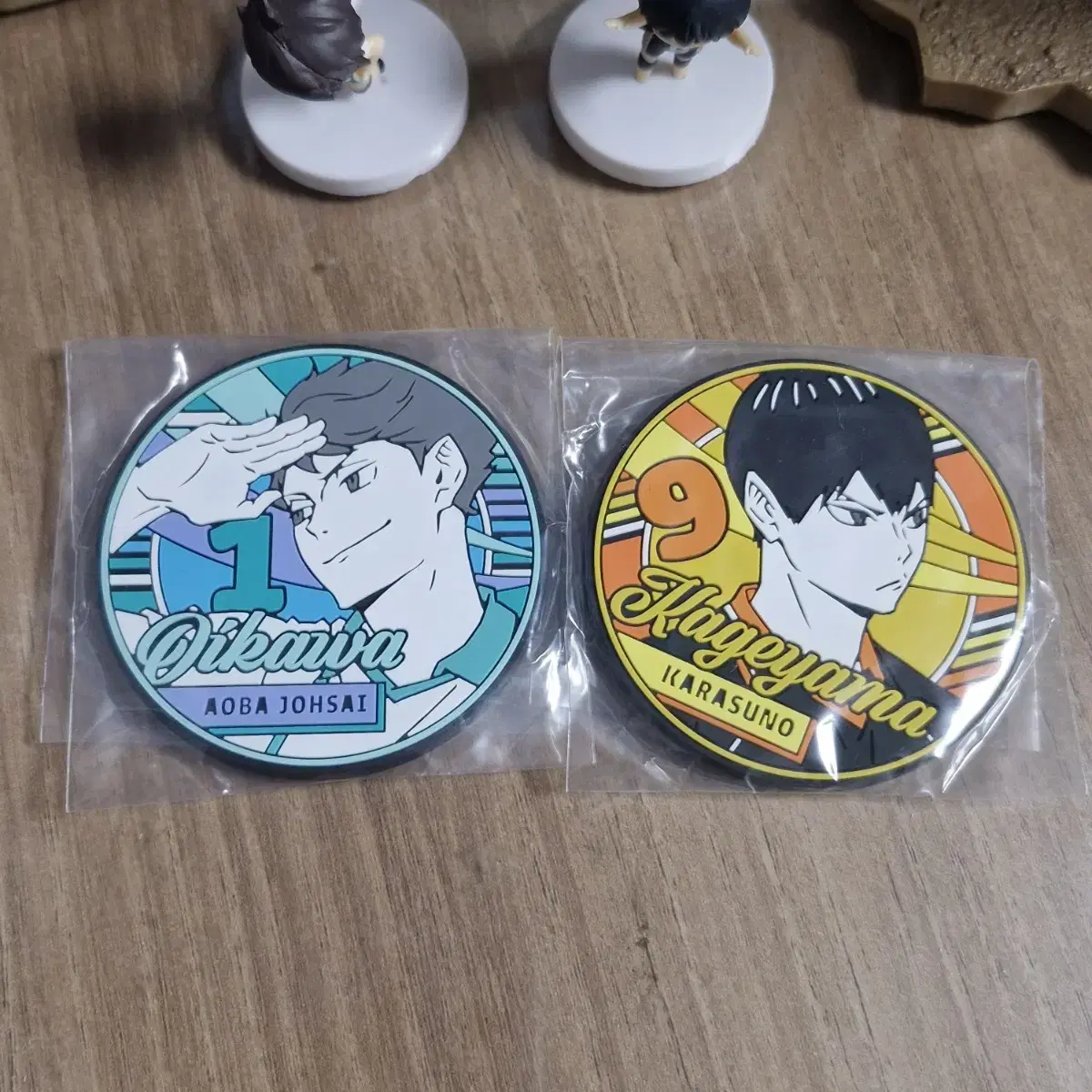 Haikyuu Oikawa Kageyama acrylic Mini Figure Gacha Strap Goods