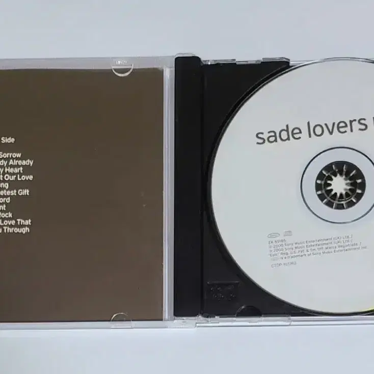 사데이 Lovers Rock 앨범 시디 CD