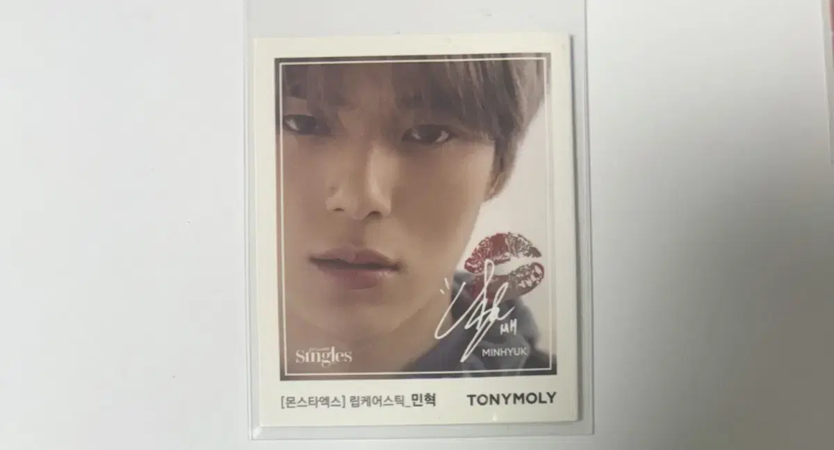 Monsta X minhyuk Tonimori Photocard