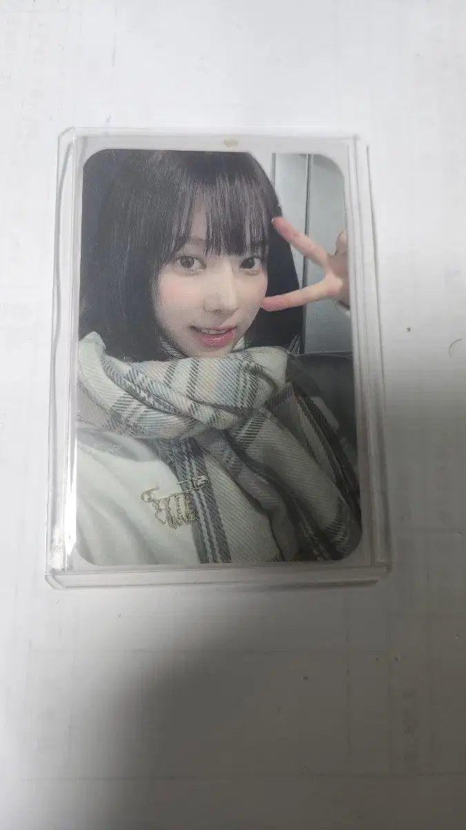 aespa winter photocard