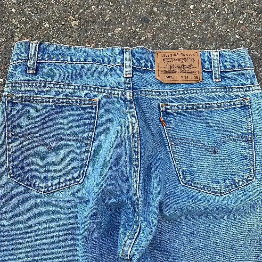 [33] 90s Levis 505 denim pants