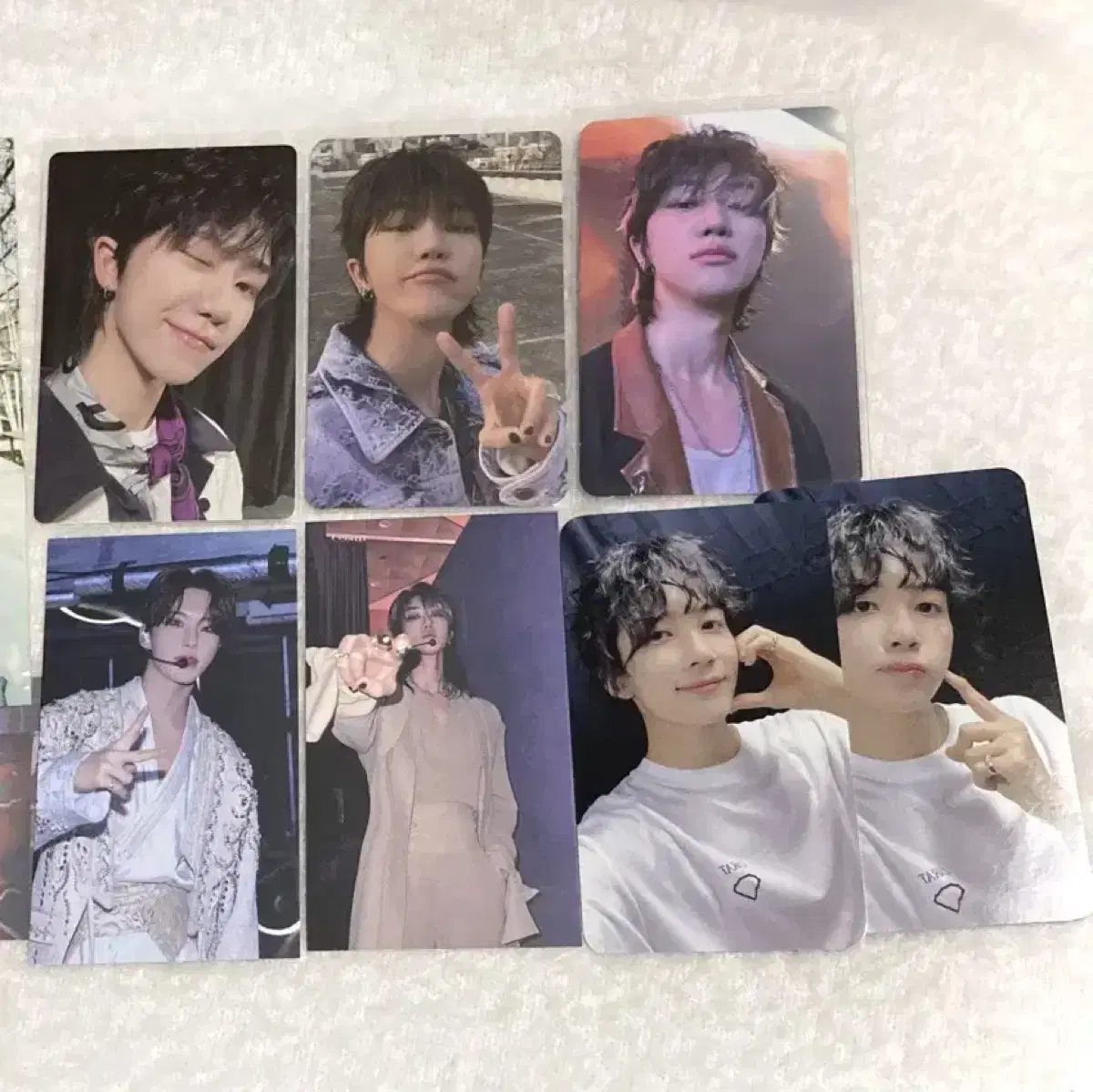 seventeen the8 photocard fml yizhiyu video call event heaven sponge music caratland jeonghan