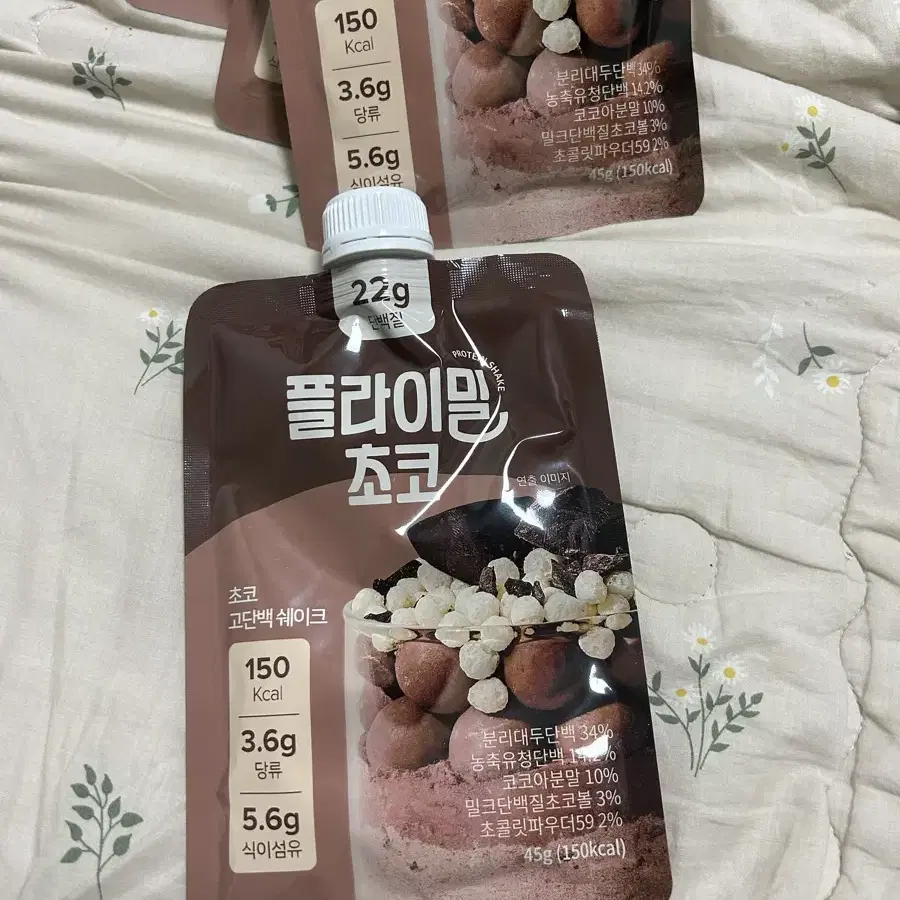 플라이밀 단백질쉐이크 초코맛/고구마맛/브라운맛/녹차맛