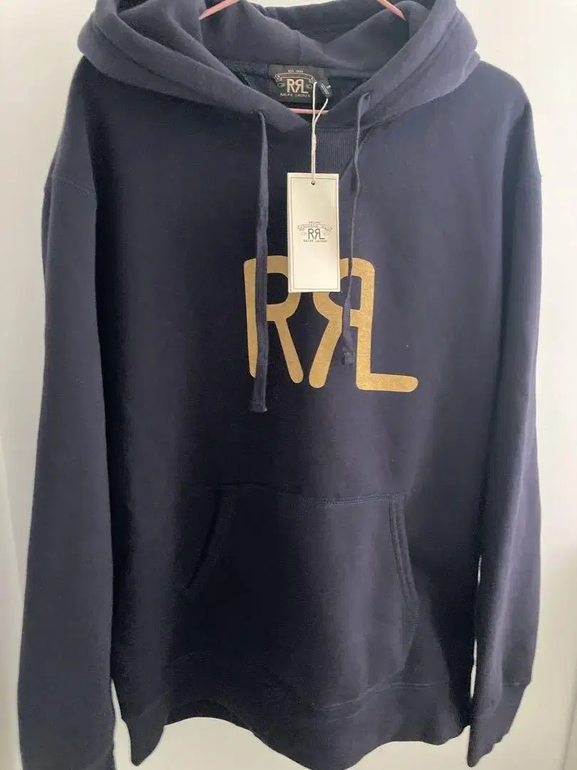 Brand New RRL Double L Logo Hoodie