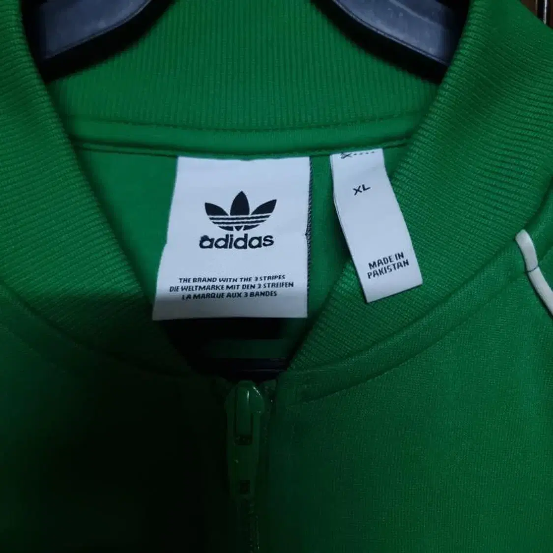 아디다스(ADIDAS) 오리지널 그린 트랙 져지 XL