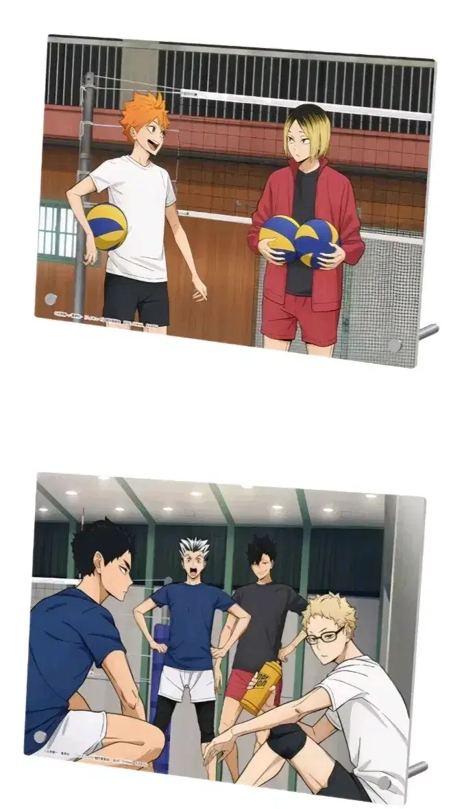 Haikyuu 10th Anniversary First Lottery Kuji C Prize Illustration Acrylic Board