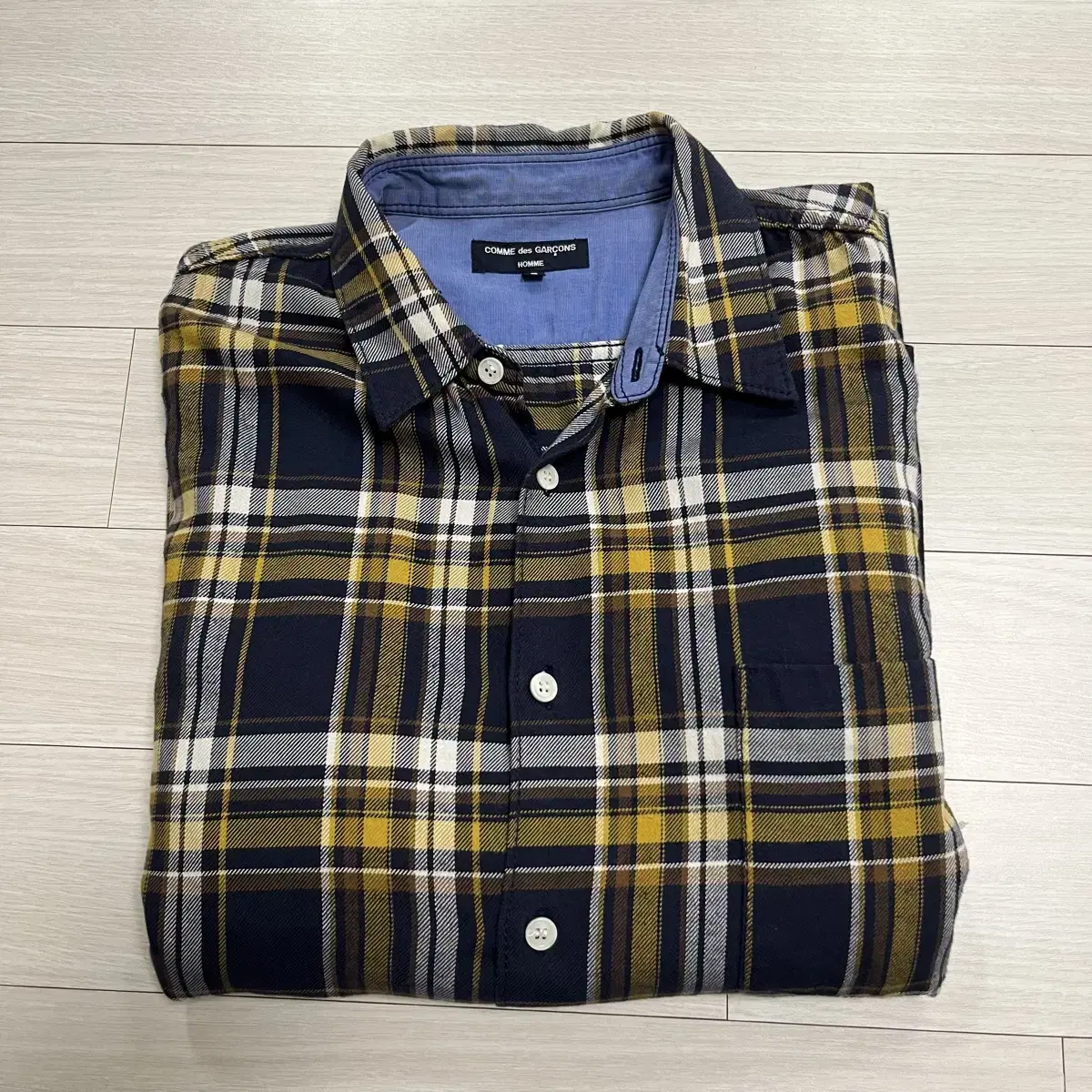 [S] vintage Comme des Garçons Homme checked flannel shirt