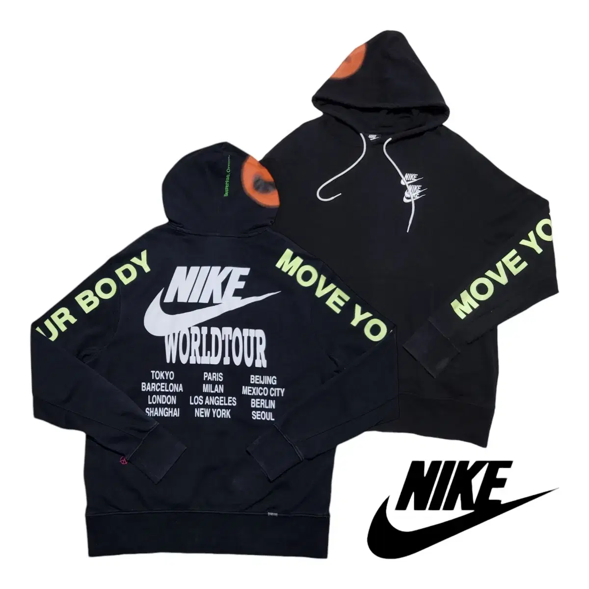 (XL) Nike Hoodie Nike Worldtour Nike Big Logo