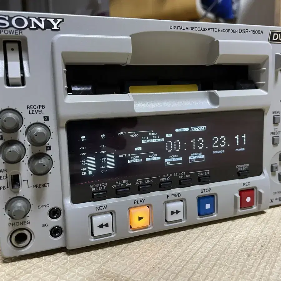 소니 Dsr-1500a 비디오 레코더 dvcam