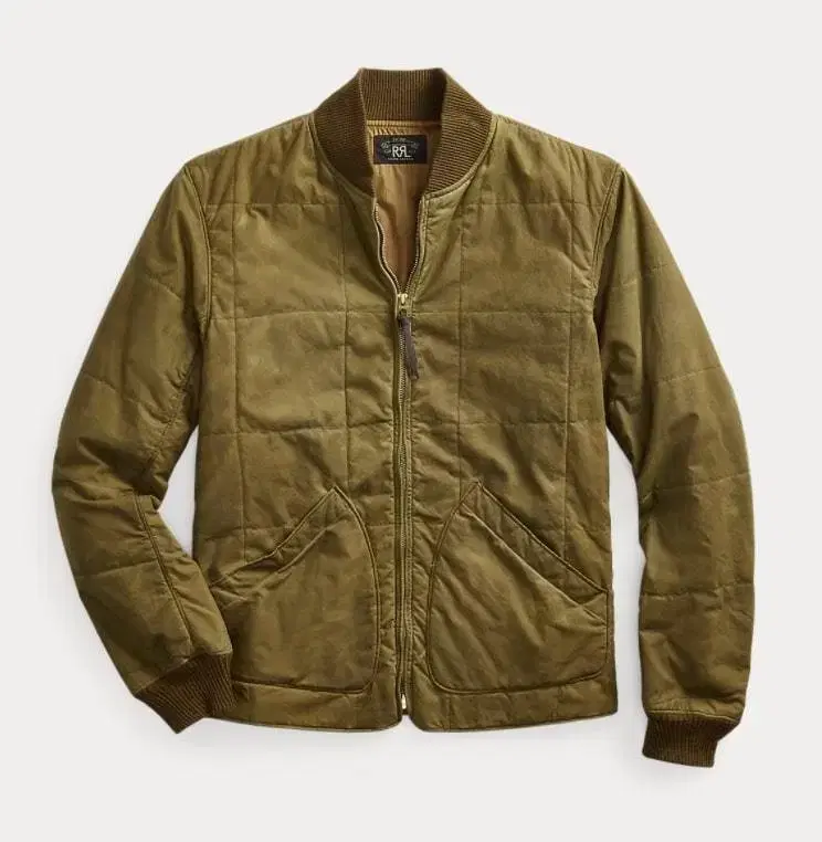 Brand New RRL Double L Wax Cotton Liner Jacket