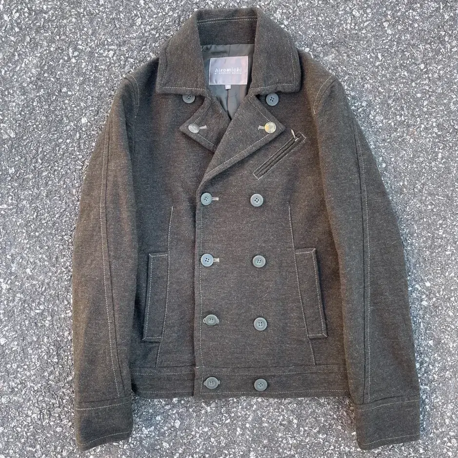 Hiromichi Naine pea Coat