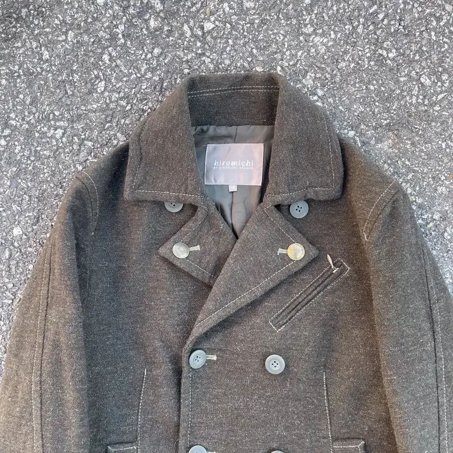 Hiromichi Naine pea Coat