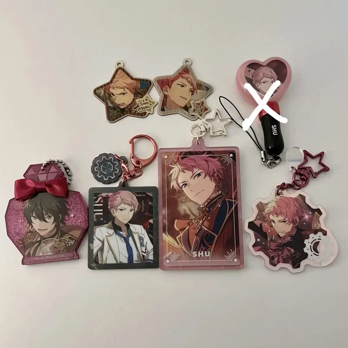 Anstar Kagehira Mika Itsukishu keyring Mini Penlight