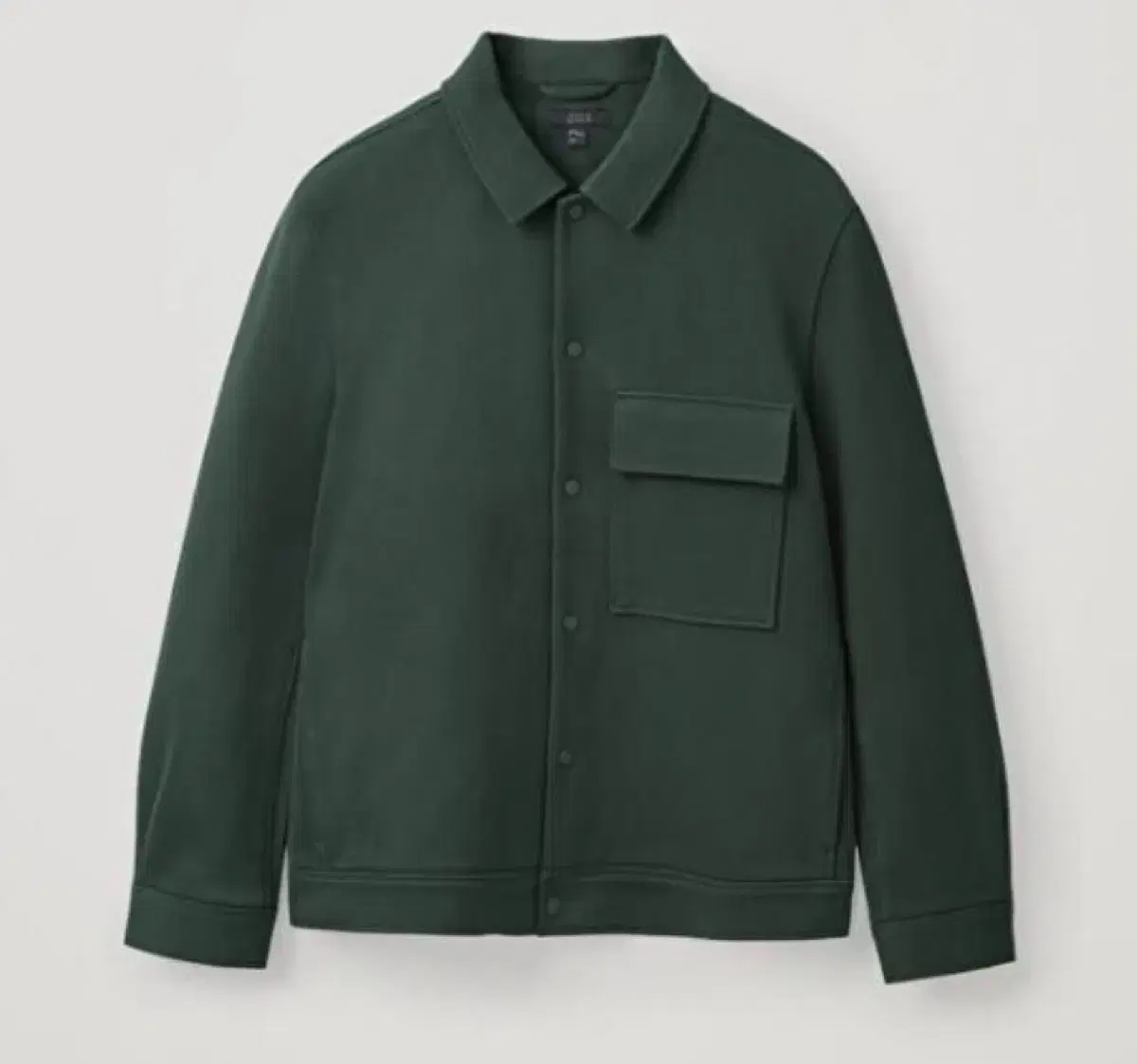 COS Twill Jacket Forest Green