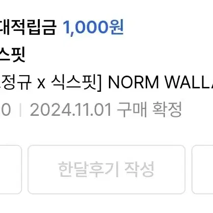 [오정규 x 식스핏] NORM WALLABEE 250 후기용 1착 판매