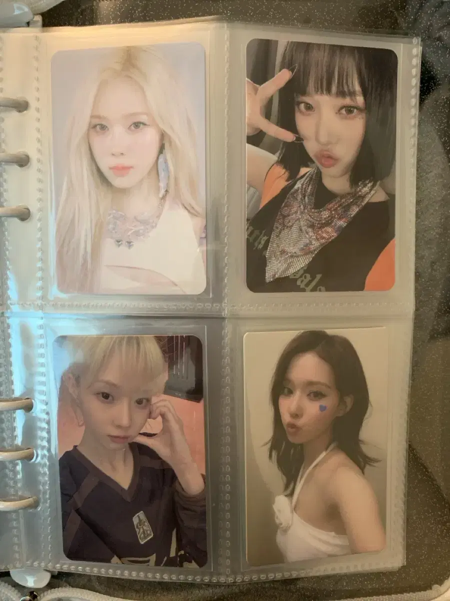 aespa winter photocard photocard