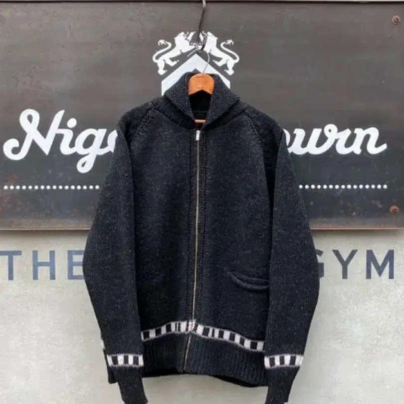 나이젤 카본 ZIP LINE CARDIGAN WOOL 자켓