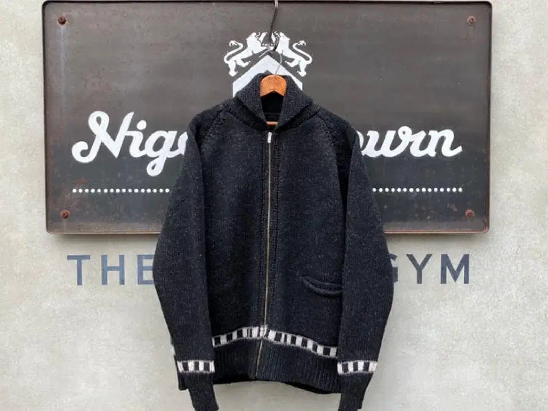 Nigel Carbon ZIP LINE CARDIGAN WOOL Jacket